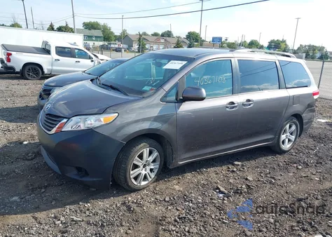 2011 Toyota Sienna Le V6 from USA, damaged, VIN 5TDKK3DC7BS013935